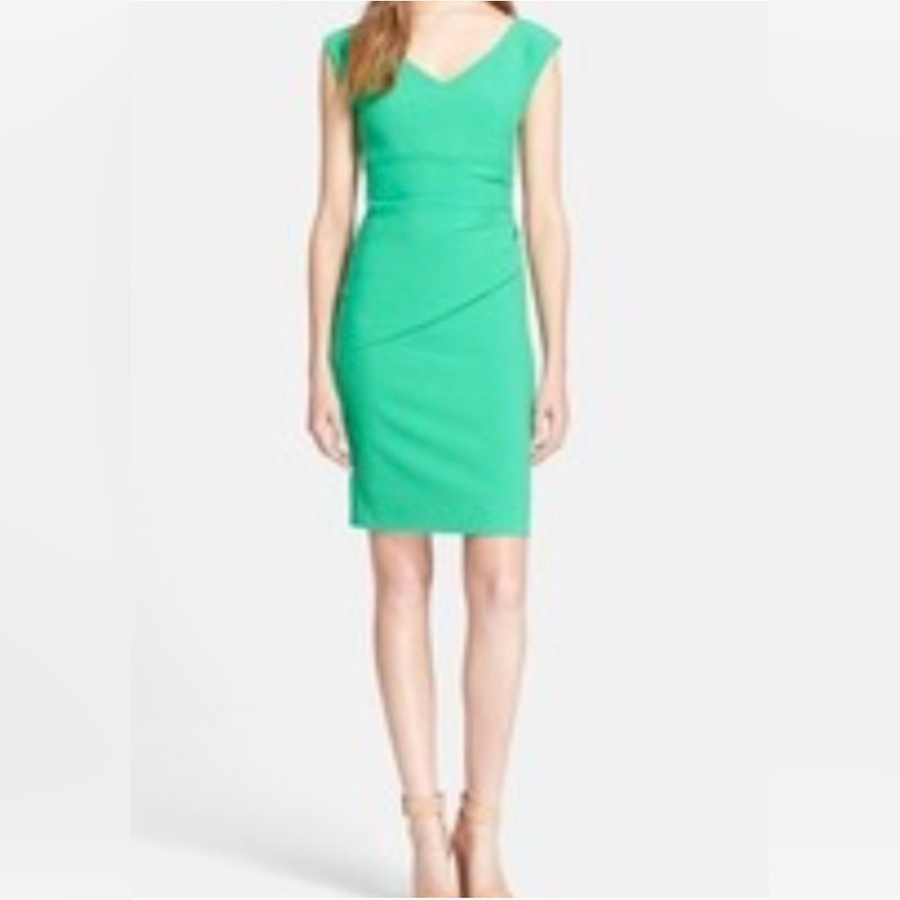 Diane Von Furstenberg Green Midi Dress
